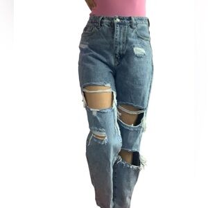 Pretty little thing mom jeans